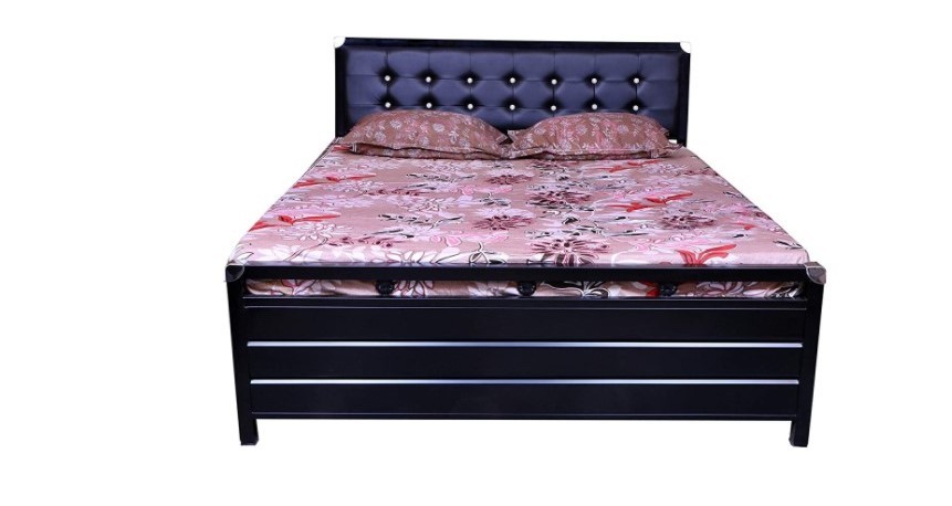 King size bed with hydraulic storage