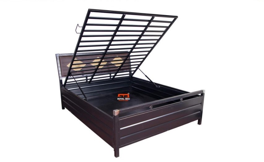 King size bed with hydraulic storage