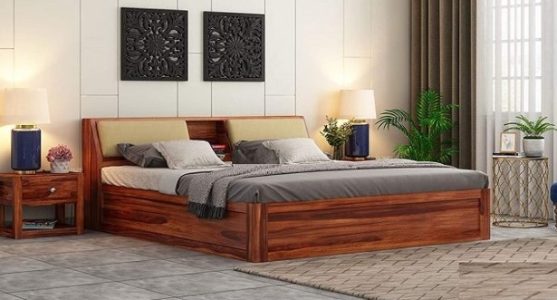 QUEEN-SIZE-BED-WITH-HYDRAULIC-STORAGE