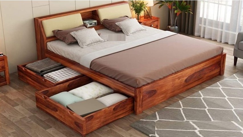 Modern King Size Bed Design 