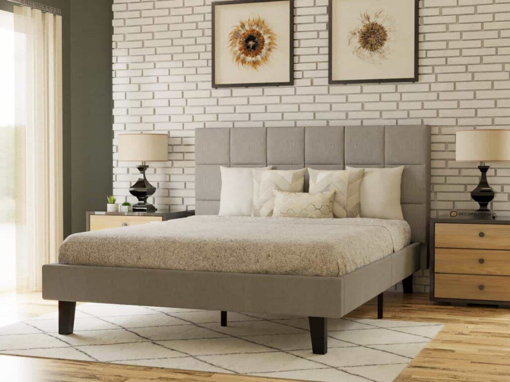 Modern King Size Bed Design 