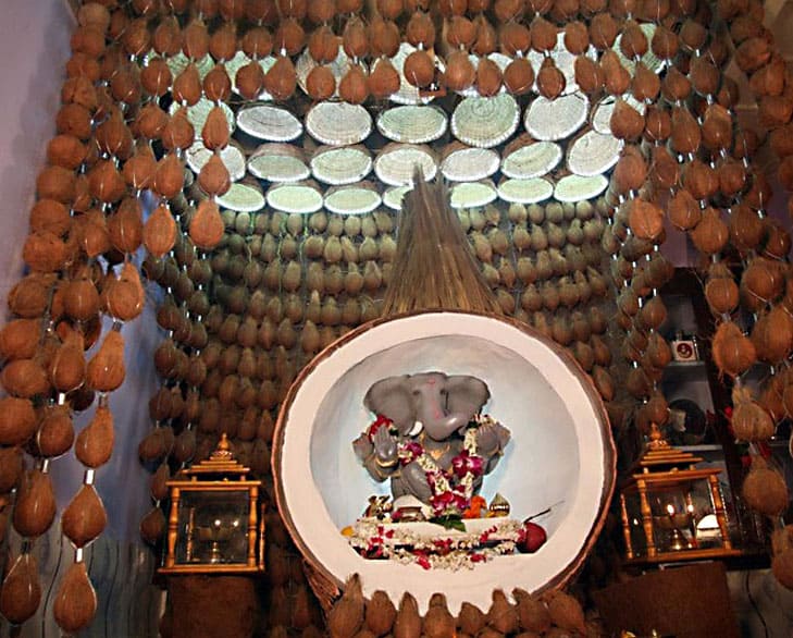 Ganpati Decoration at Home