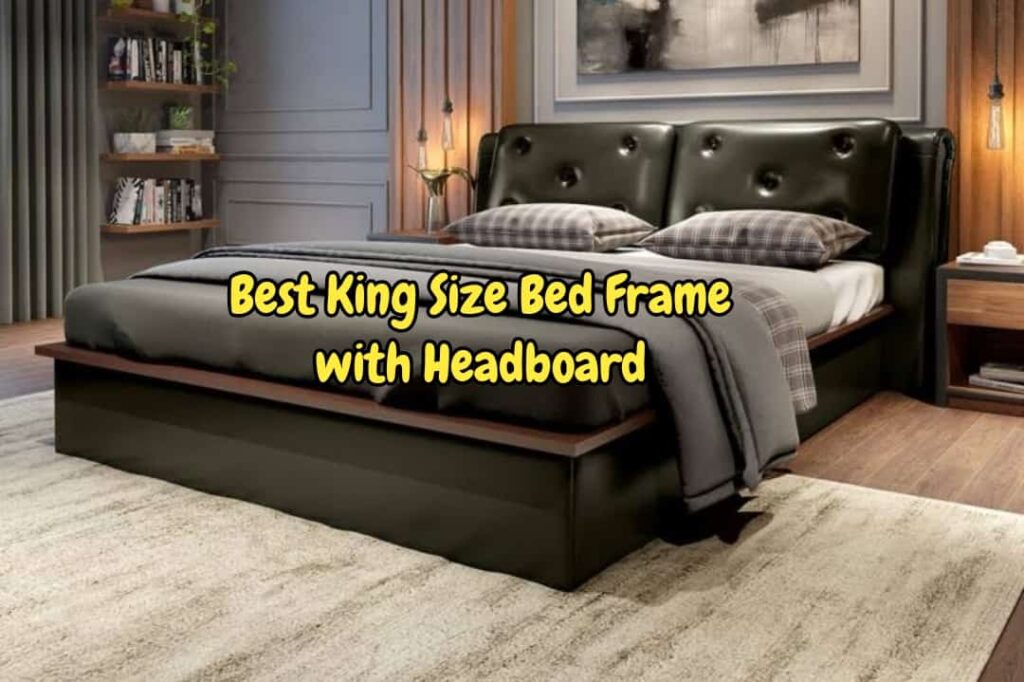 best king size bed frame with headboard