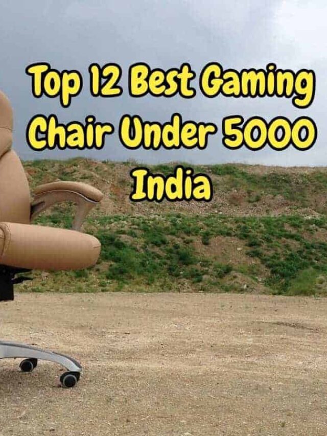 Best Gaming Chair Under 5000 India