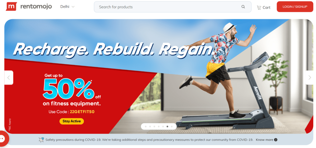 Treadmill on Rent