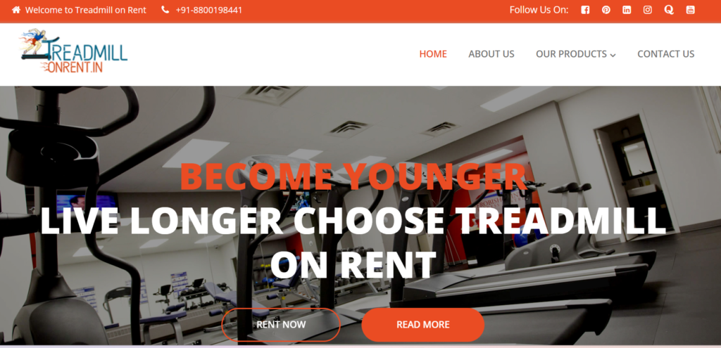 Treadmill on Rent