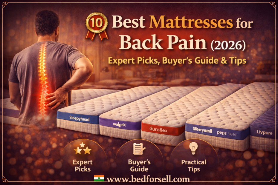 10 Best Mattress for Back Pain (Jan 2026)